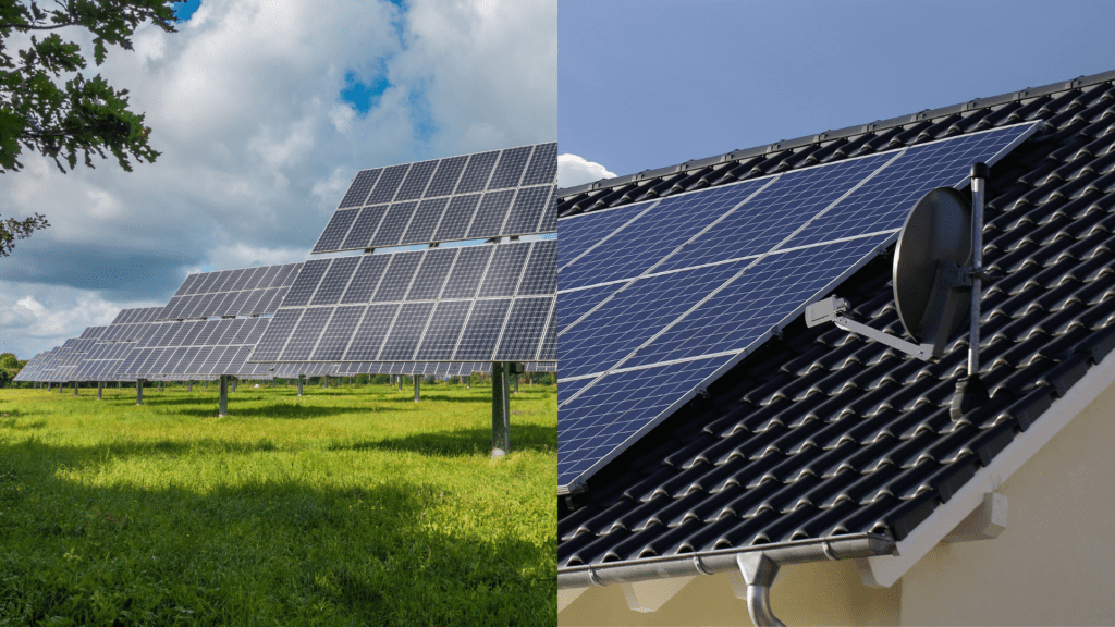 Ground Mounted Solar Panels vs Rooftop Panels